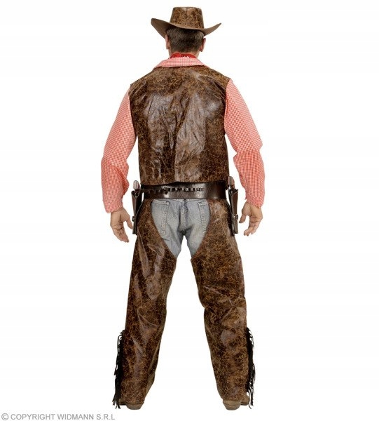Kostým Šerifa Kostým Západu, Kovbojský, 3 Díly, vel S