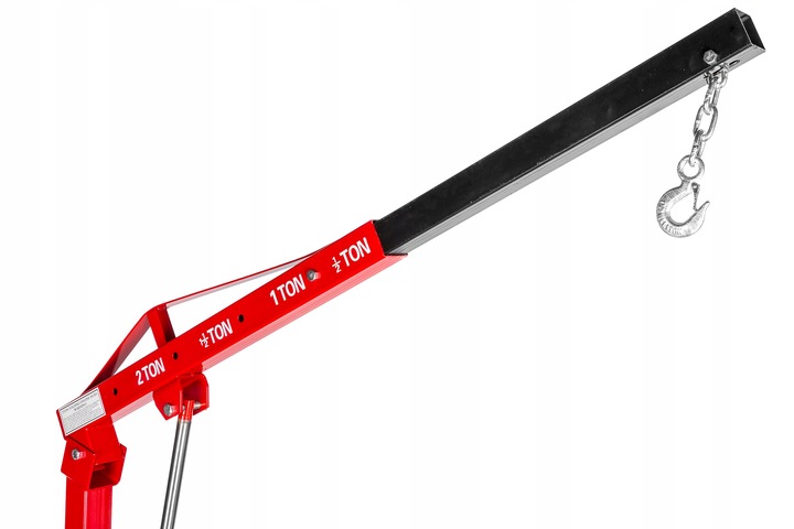 ŻURAW PODNOŚNIK WARSZTATOWY DŹWIG SILNIKA 2T 2000kg + HAK , ŁAŃCUCH Marka Kraft&Dele