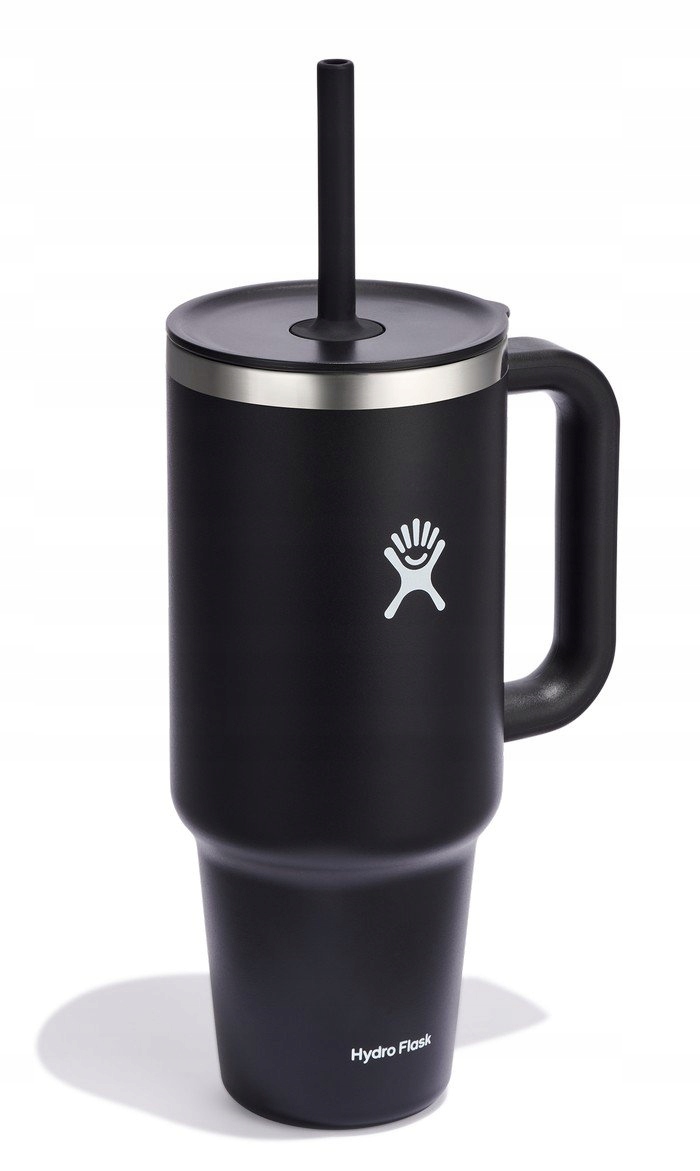 Termická Šálka Hydro Flask All Around Travel 1.18 l čierna s držadlom