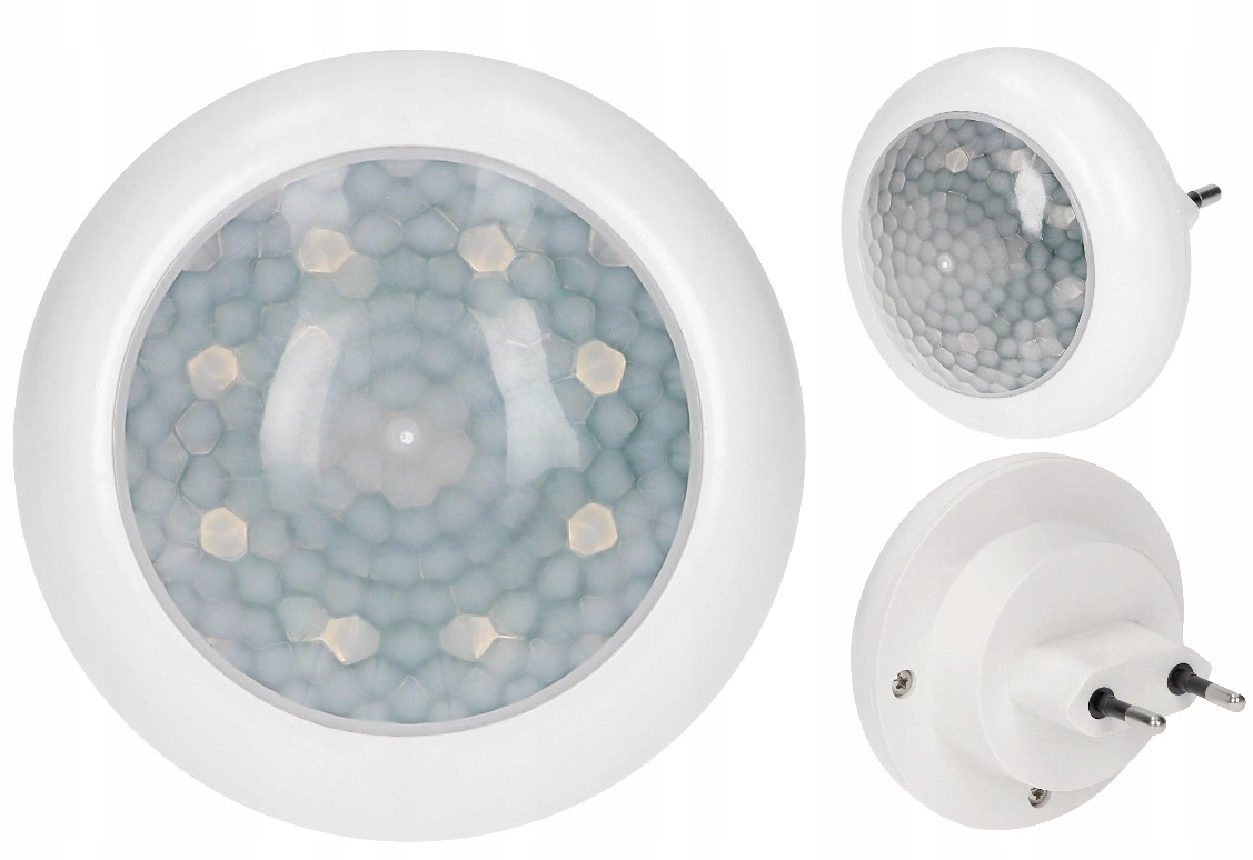 

Lampka Nocna Led z Czujnikiem Ruchu do Gniazdka