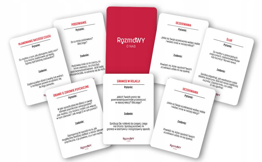 Gra RozmoWY O NAS: Związek i Relacja Waga produktu z opakowaniem jednostkowym 0.22 kg