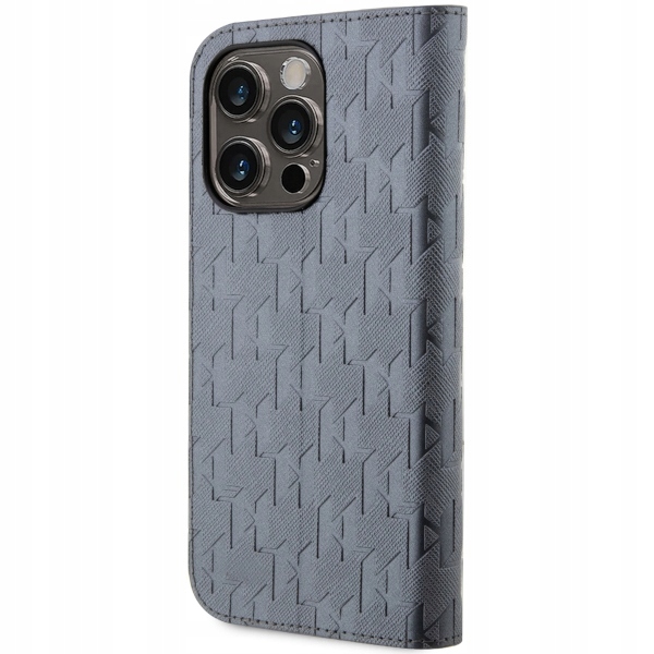 Karl Lagerfeld KLBKP14XSAKLHPG Etui Do Iphone 14 Pro Max Monogram Saffiano