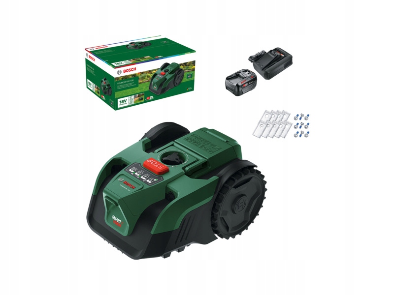 Robot koszący Bosch Visimow 18V-100 06008E1002 Bez przewodu ograniczającego