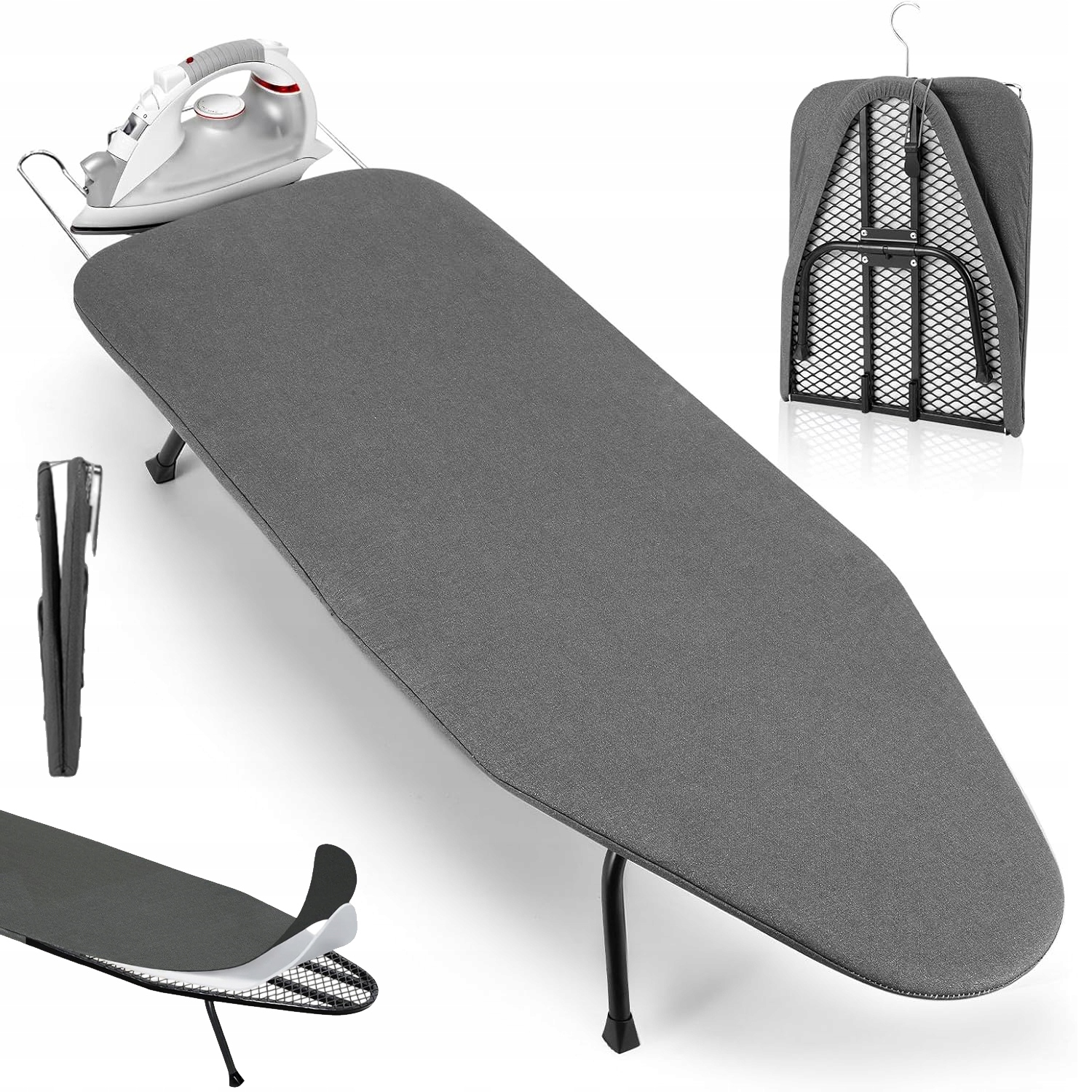 Levně Žehlicí Prkno Skládací 76,2*29*17,8 CM Multifunkční Zesílený Rám