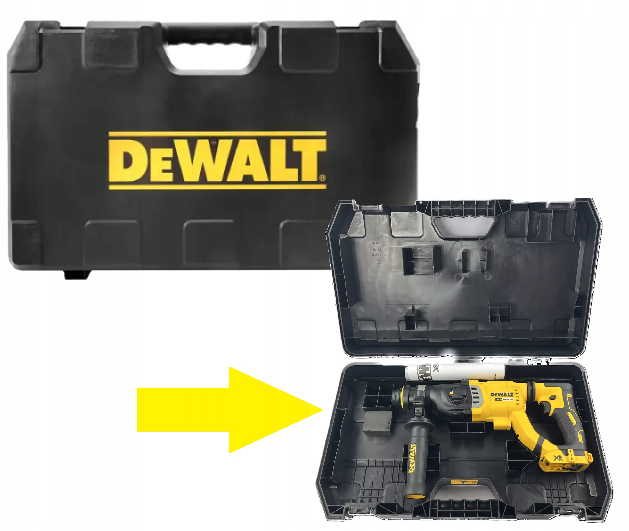 Dewalt N614733 Walizka transportowa do Młotowiertarki 18V DCH263N DCH263NK