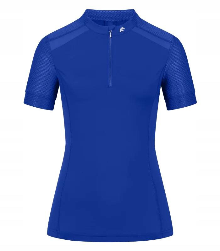 Dámská funkční jezdecká košile Elt Zip-Shirt Nancy modrá L