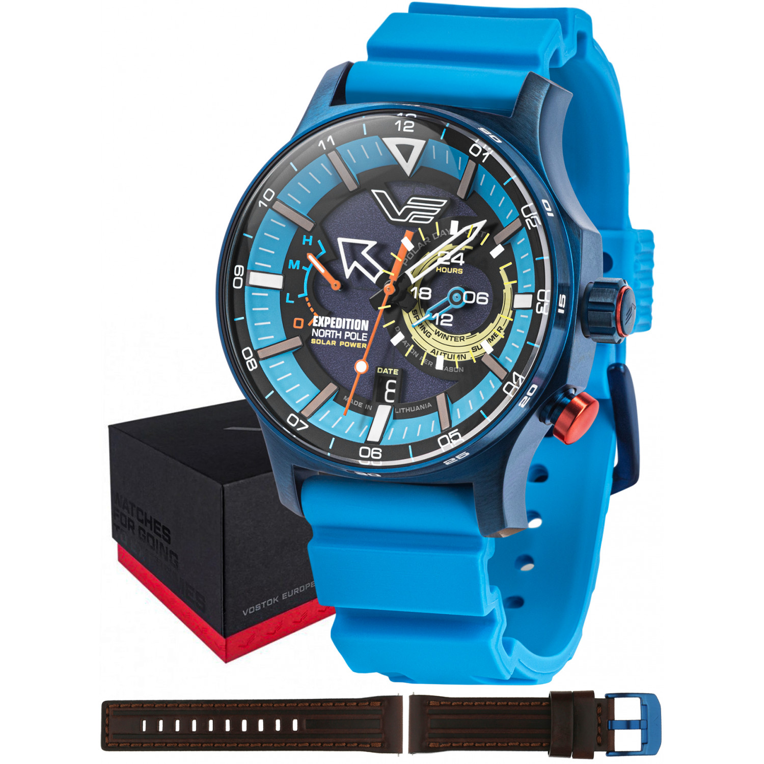 Pánské Hodinky Vostok Europe VS57-595D736S modré