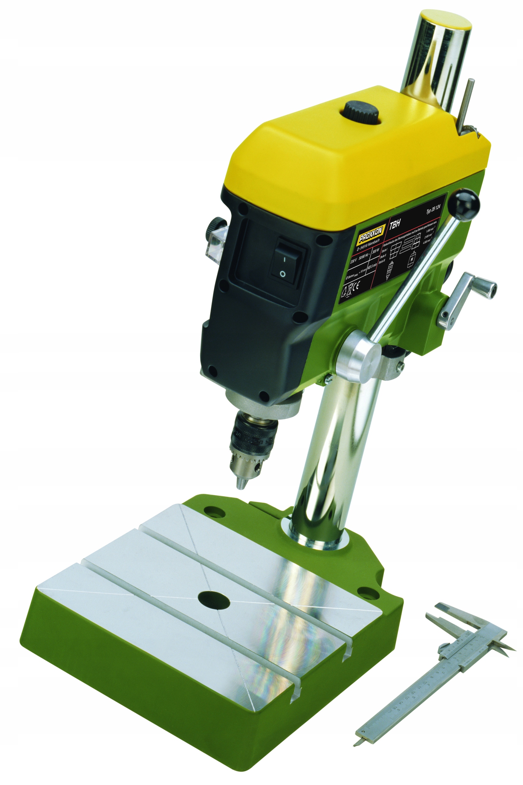 PROXXON WIERTARKA STOŁOWA TBHV WSKAŹNIK GŁĘBOKOŚCI Z BLOKADĄ PR28124