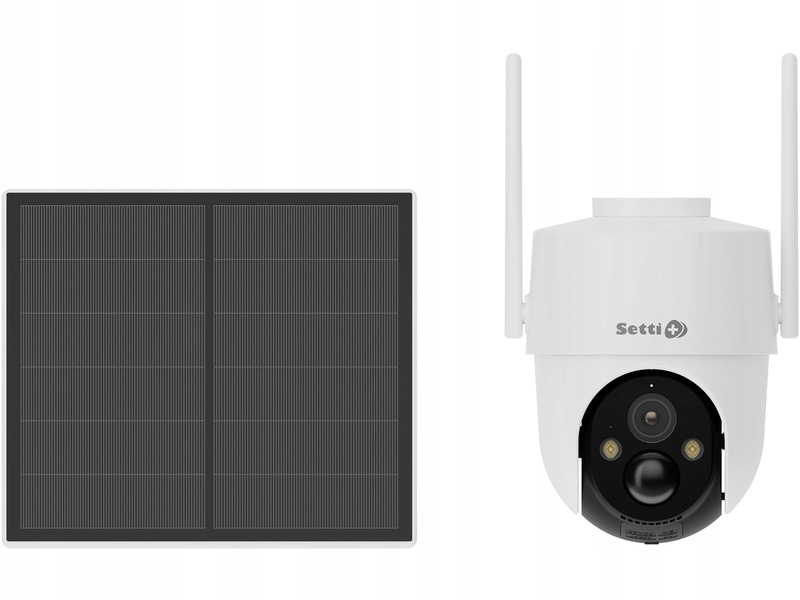 Kamera Zewnętrzna biała Setti+ SC970 3MP 4G