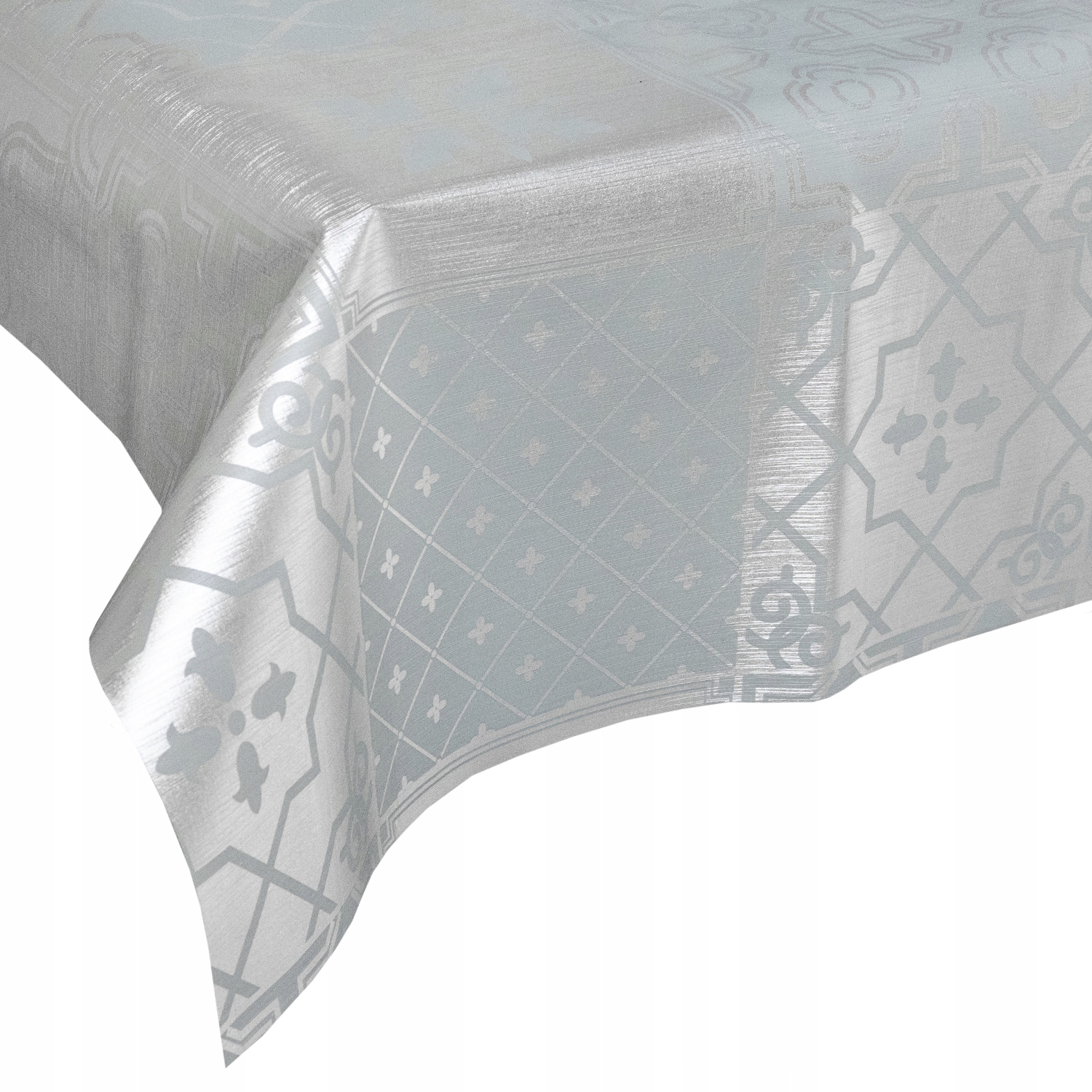 GRUBA CERATA Z METRA NA WŁÓKNINIE BŁYSZCZĄCA OBRUS