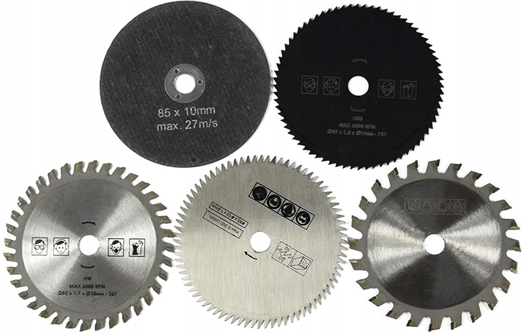 Zestaw tarcz , tarcza 85mm,10mm Drewno, Stal