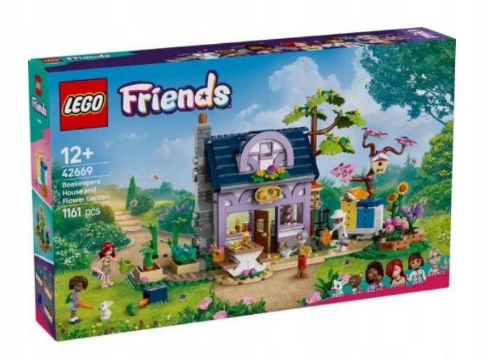Lego 42669 Friends Dům Včelařů A Květinová Zahrada