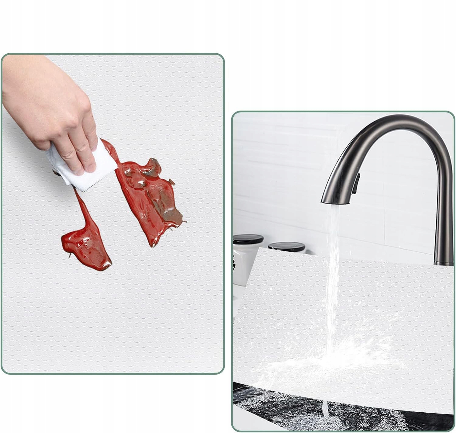 MATA DO SZUFLADY ANTYPOŚLIZGOWY 60 X 600 CM DO KUCHNI , ŁAZIENKA BIAŁY Marka bez marki