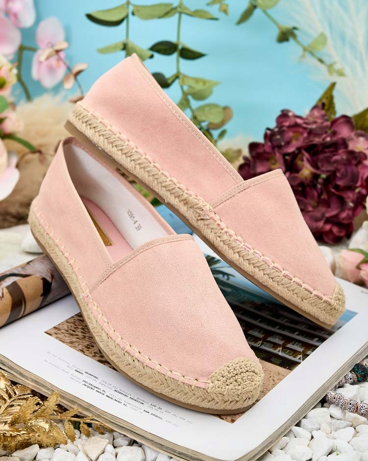 RÓŻOWE ESPADRYLE DAMSKIE RINSS 38 Oryginalne opakowanie producenta pudełko