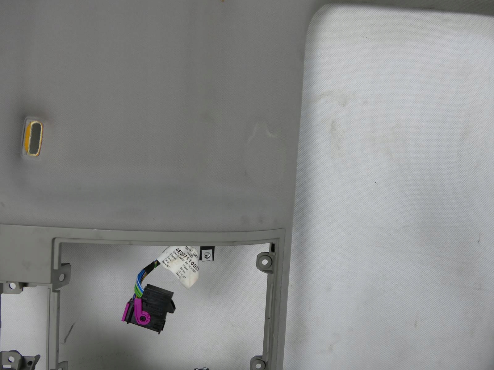 AUDI A8 D3 LIFT CIELO INTERNO colore PLATIN