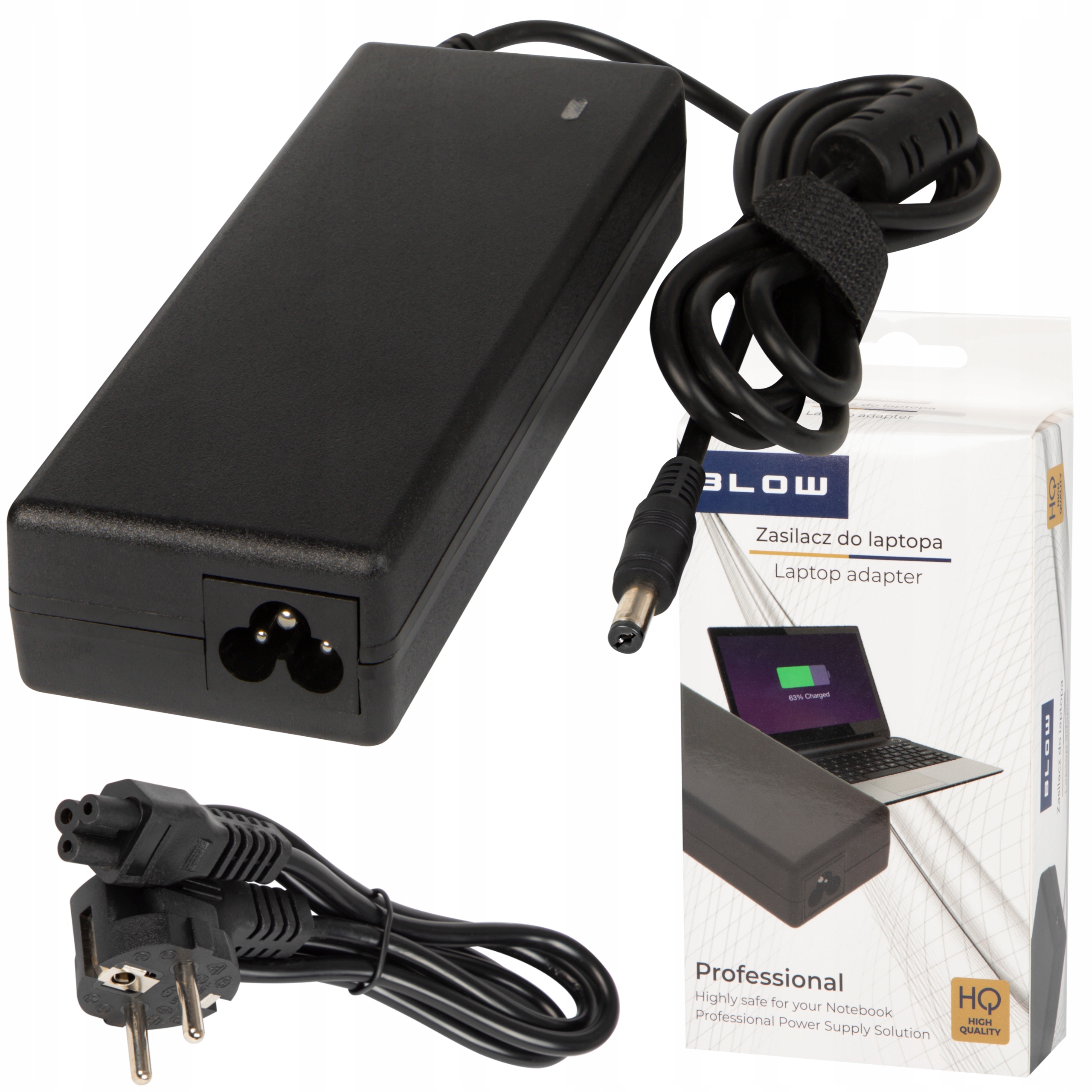 

Zasilacz ładowarka laptopa Toshiba 19V 90W 5,5x2,5