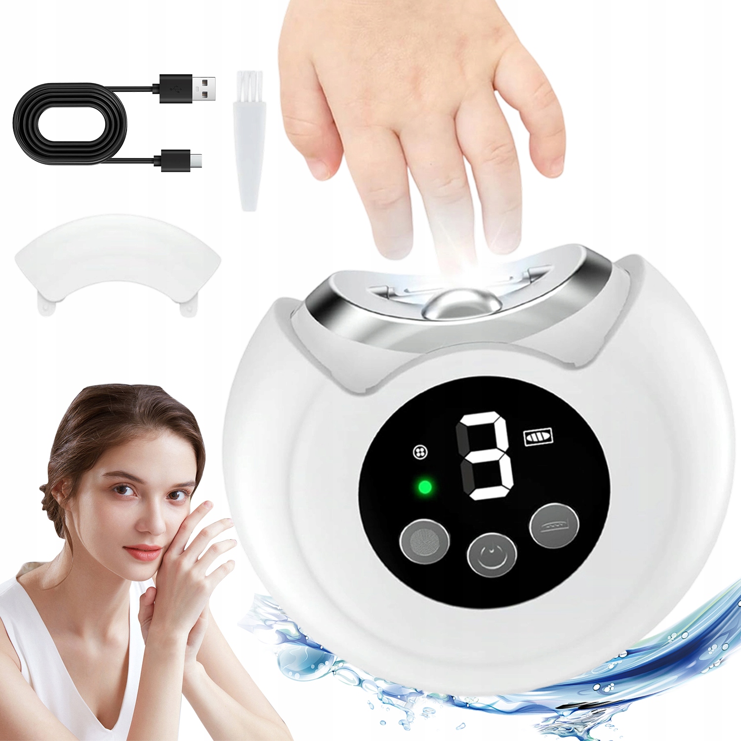 Elektrický Kleštičky Na Nehty Zastřihovač Usb, Malý A Přenosný