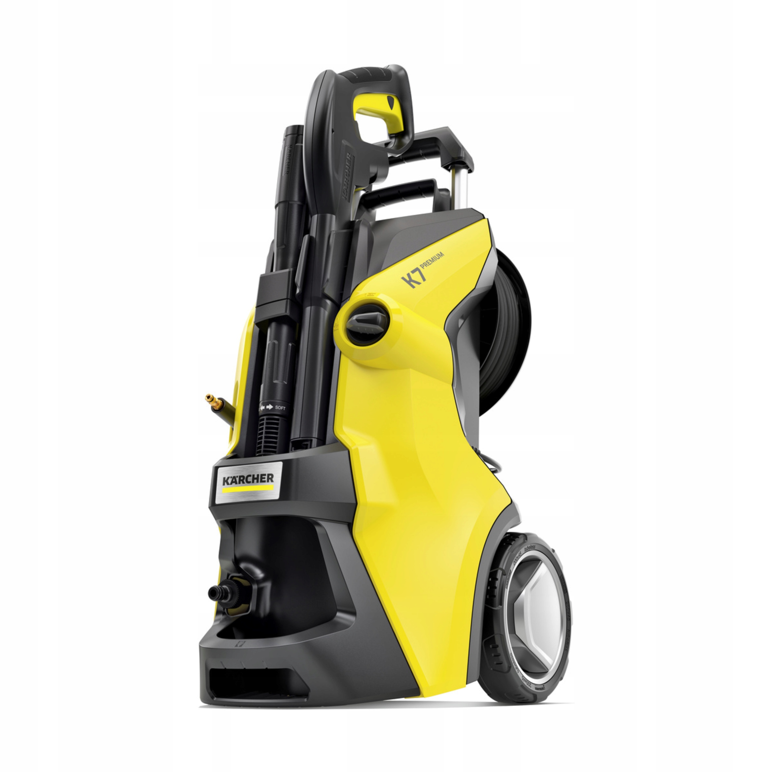 MYJKA CIŚNIENIOWA KARCHER K7 DO KOSTKI BRUKU PATIO ZESTAW DYSZA PRZYSTAWKA Zasilanie sieciowe