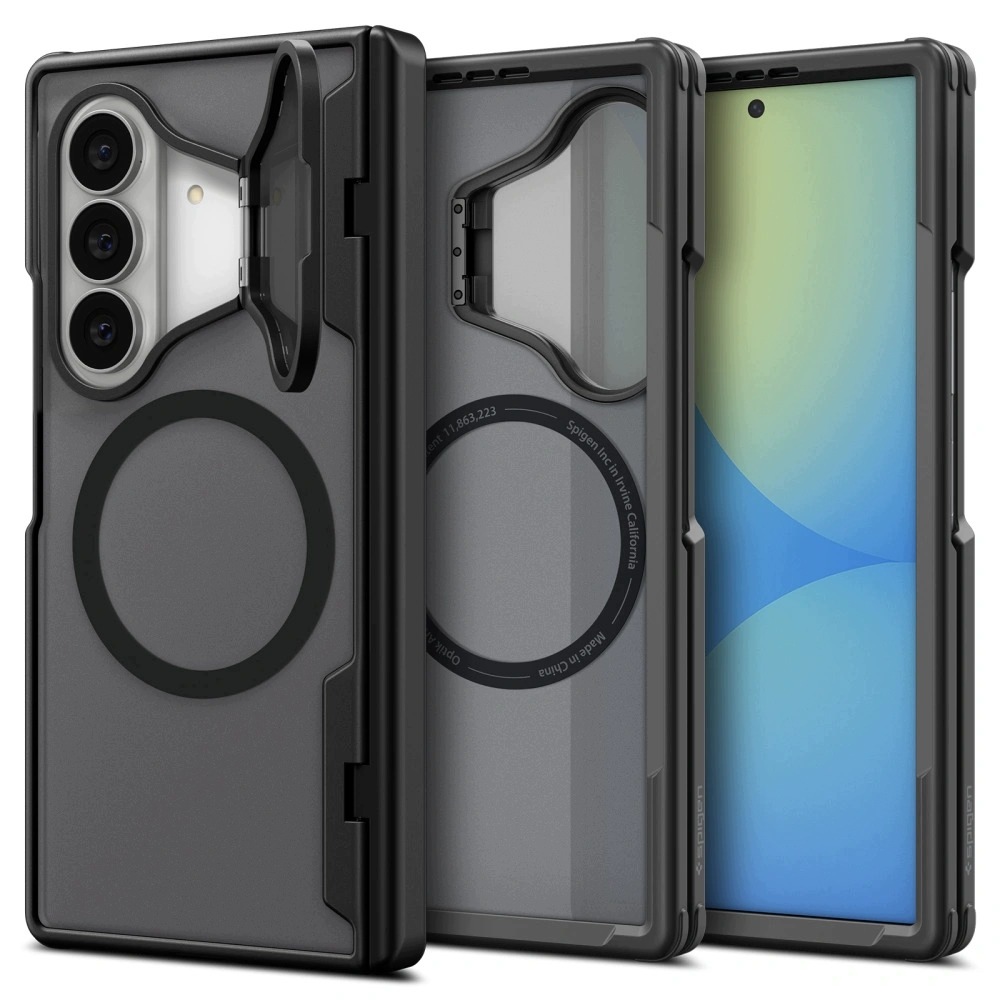 Spigen Optik Armor Pro MagSafe Galaxy z Fold 8 Ultra Black Spigen