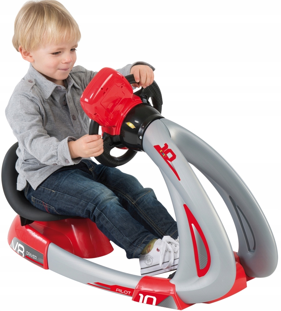 

Smoby Symulator Jazdy Autem Z Kierownicą V8 Driver