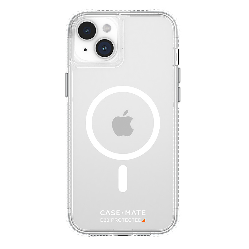 Pouzdro Case-Mate Ultra Tough Plus D3O MagSafe iPhone 15 Plus (průhledné)