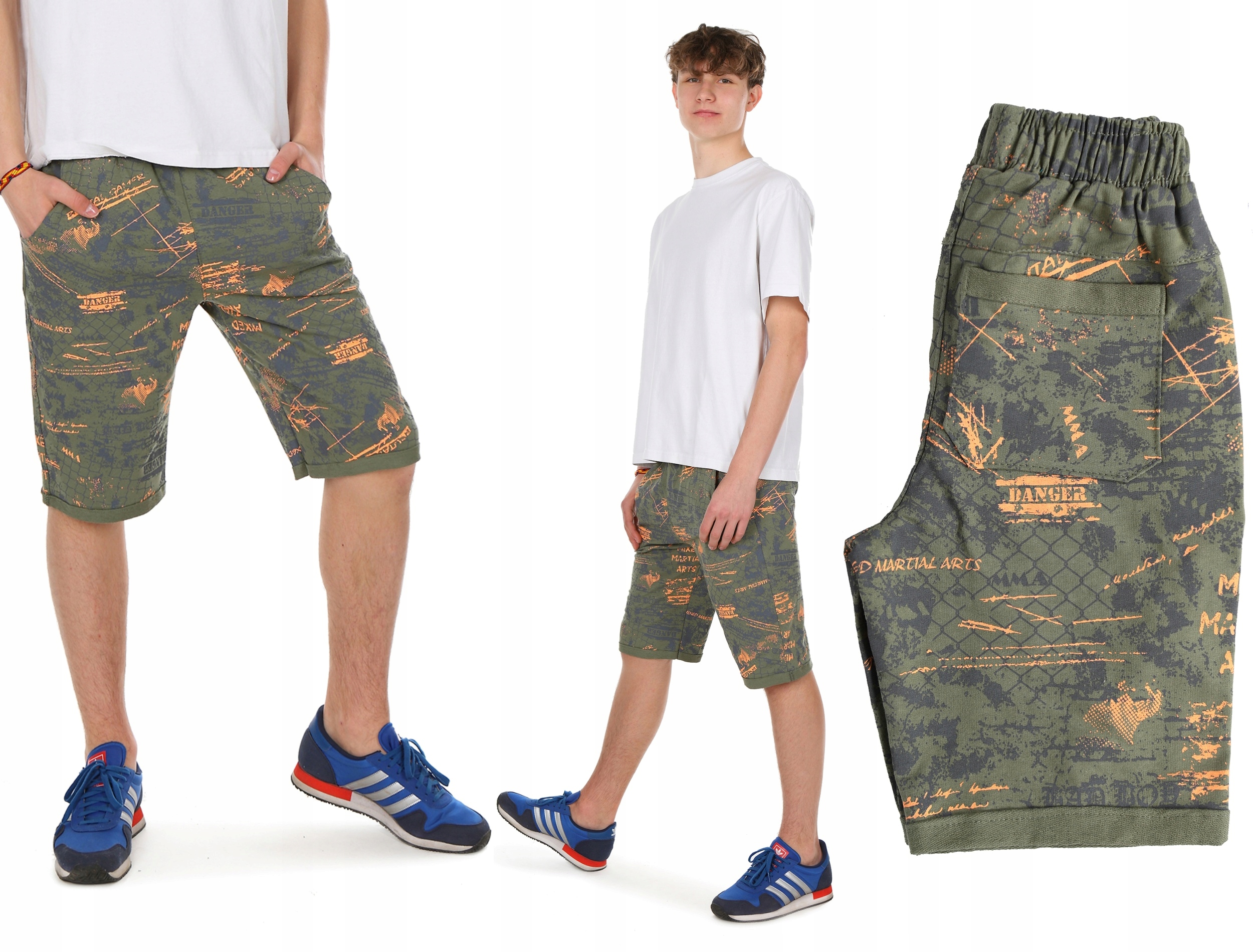 

Krótkie spodenki Nadruk Szorty dres r.170 Prod.PL