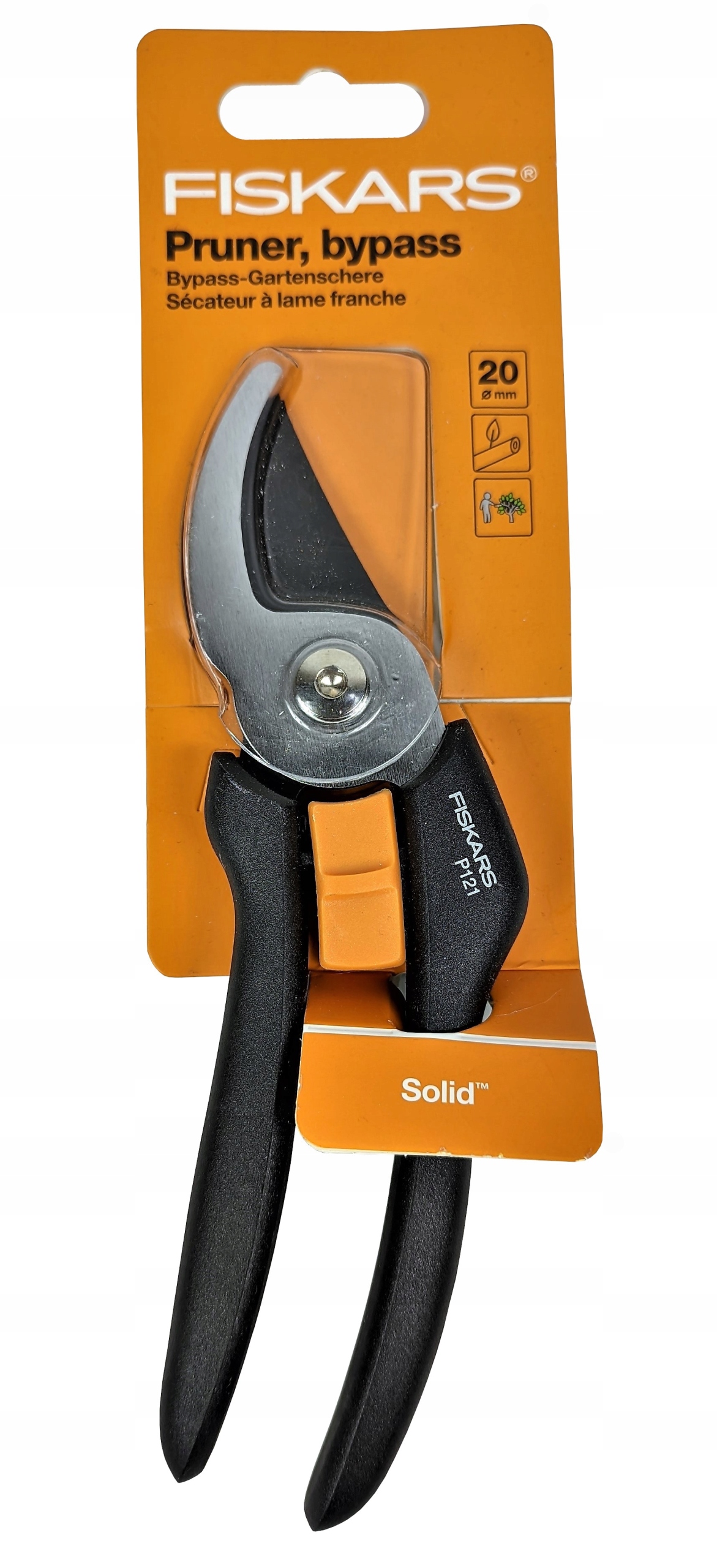 Ножничный секатор Fiskars Solid P121