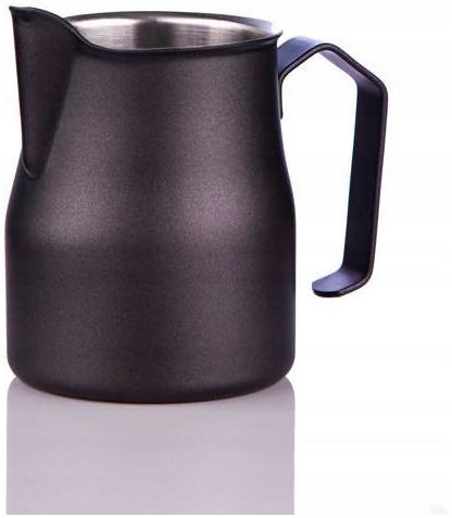 Levně Džbán na napěnění mléka 500 ml černý