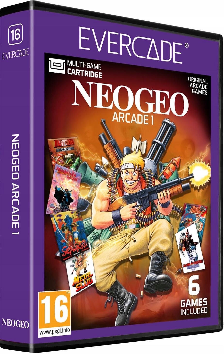 NEOGEO ARCADE 1 EVERCADE NOWY FOLIA
