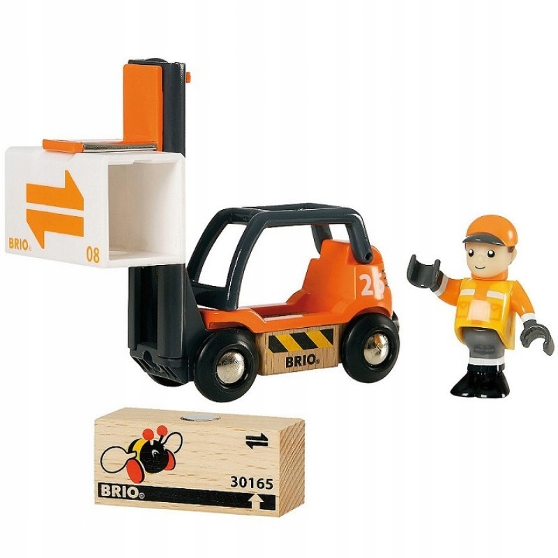 

Brio 33573 Dodatek Do Kolejki Wózek Widłowy