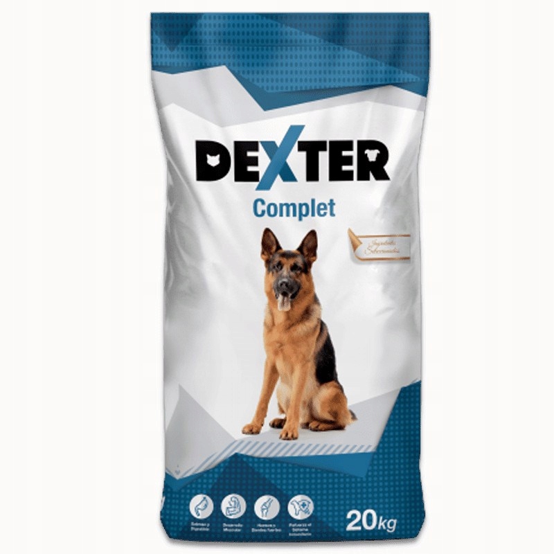 Suché krmivo pro psy Dexter Complete pro psy velkých plemen 20 kg