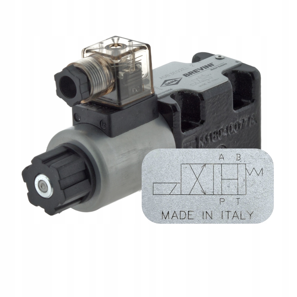 Elektroventil Cetop 3 NG06 Ha ADB3 DG4V 12V 80 l/min elektrický rozdělovač