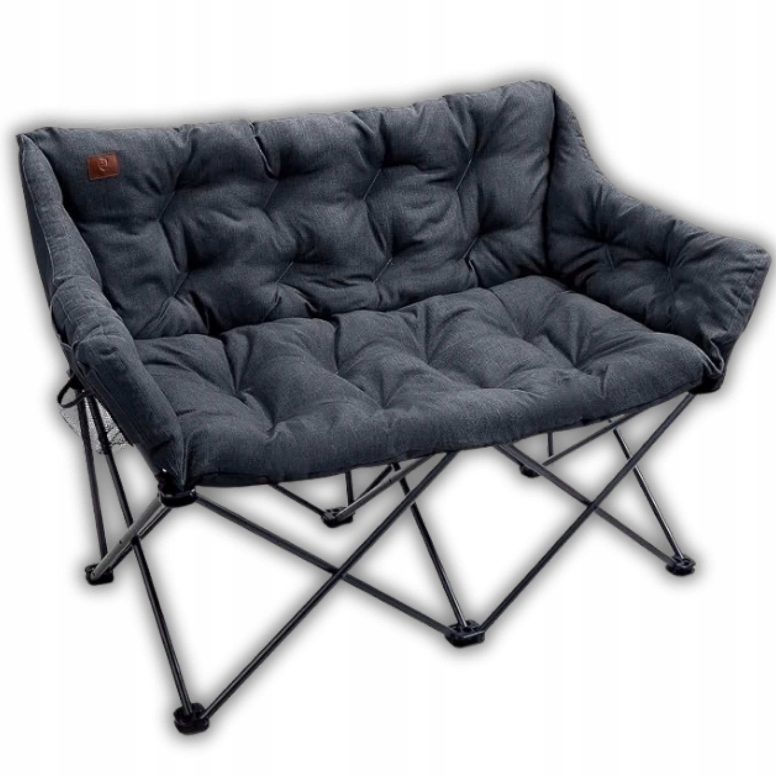 Ever Advanced sofa kempingowa XXL 2-osobowa składana grubo wyściełana