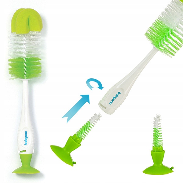 BabyOno SZCZOTKA Z PRZYSSAWKĄ do butelek smoczków EAN (GTIN) 5901435403518