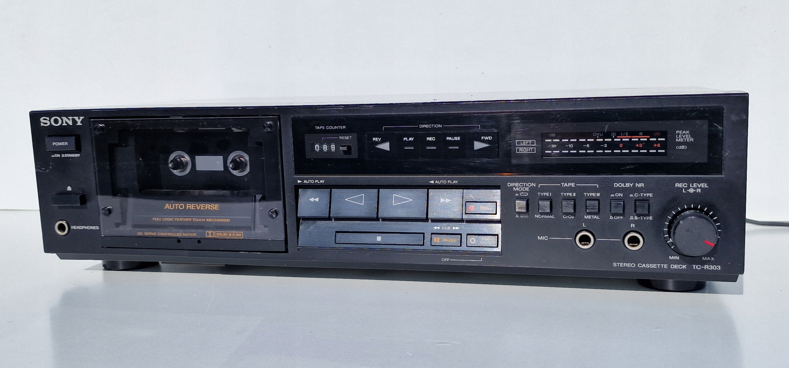 Magnetofon SONY TC R 303 TC-R303 Cassette Deck • Opinie - Allegro
