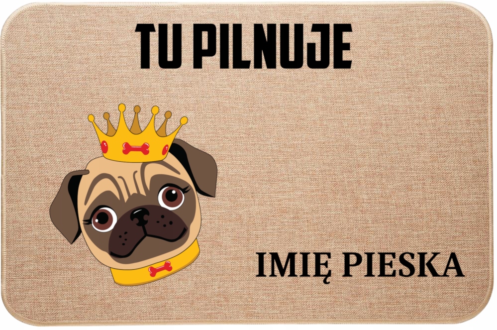 Ľanová Vstupná Stieračka Tu Stráži Meno Mops