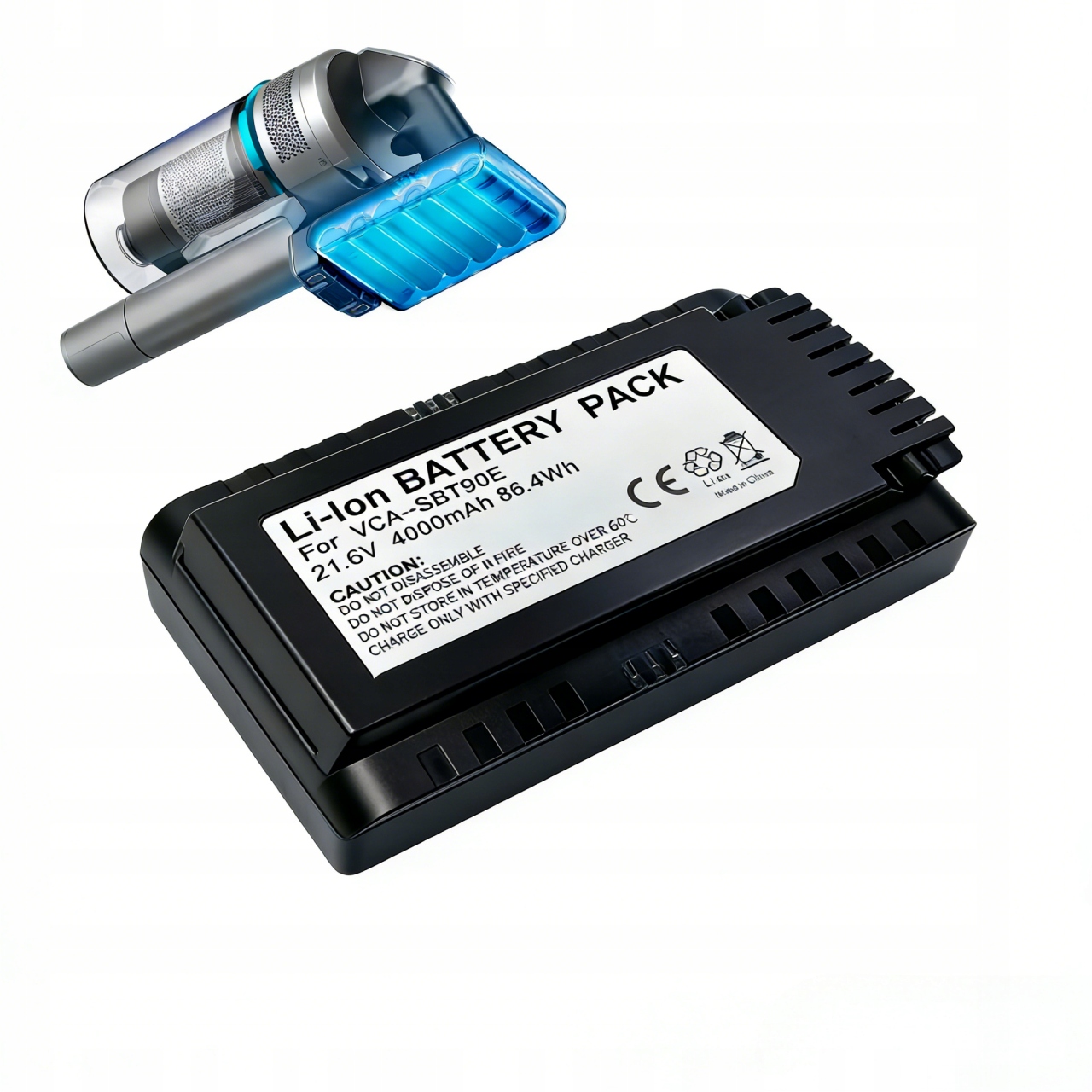 Baterie Akumulátor pro Jet 70 75 21.6V 4000 mAh VS9000-VCA-SBT90
