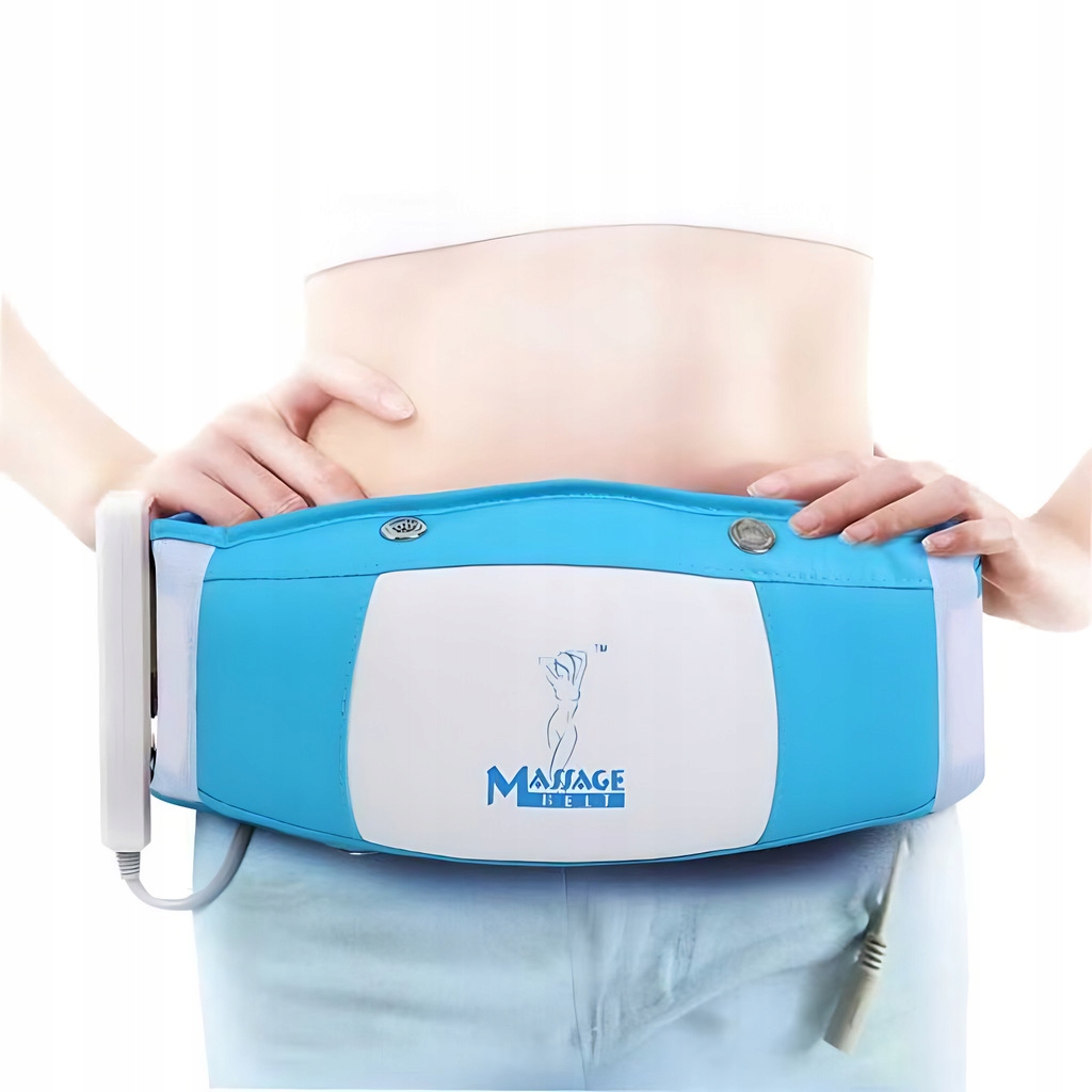 Pas Wibracyjny do Masażu i Odchudzania Brzucha i Ciała 2 Silniki 160cm