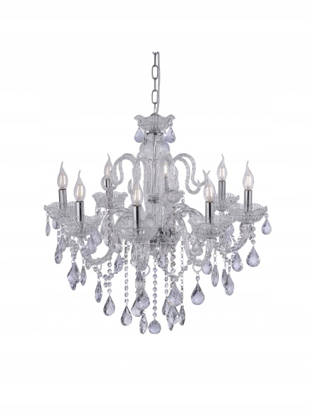 Lustr Gracia 3081-00 Křišťál Křišťálově stříbrný