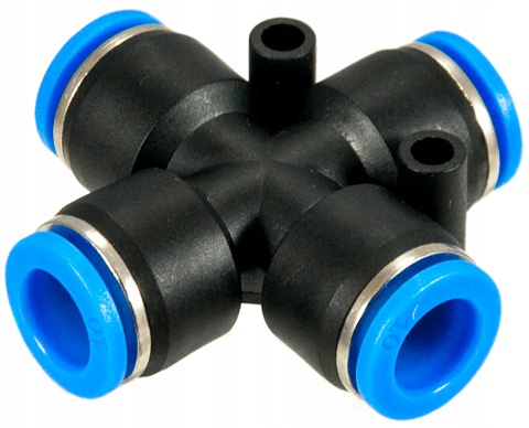 

Złączka Auto Czwórnik 4mm łącznik wtykowy 4x 4mm