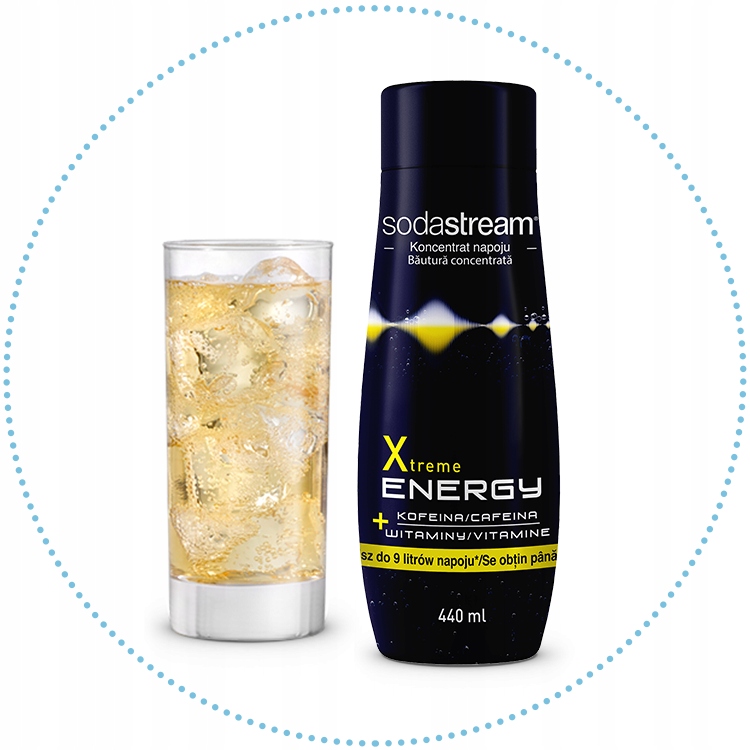 Syrop koncentrat SodaStream saturator Energy 4 szt Marka SodaStream