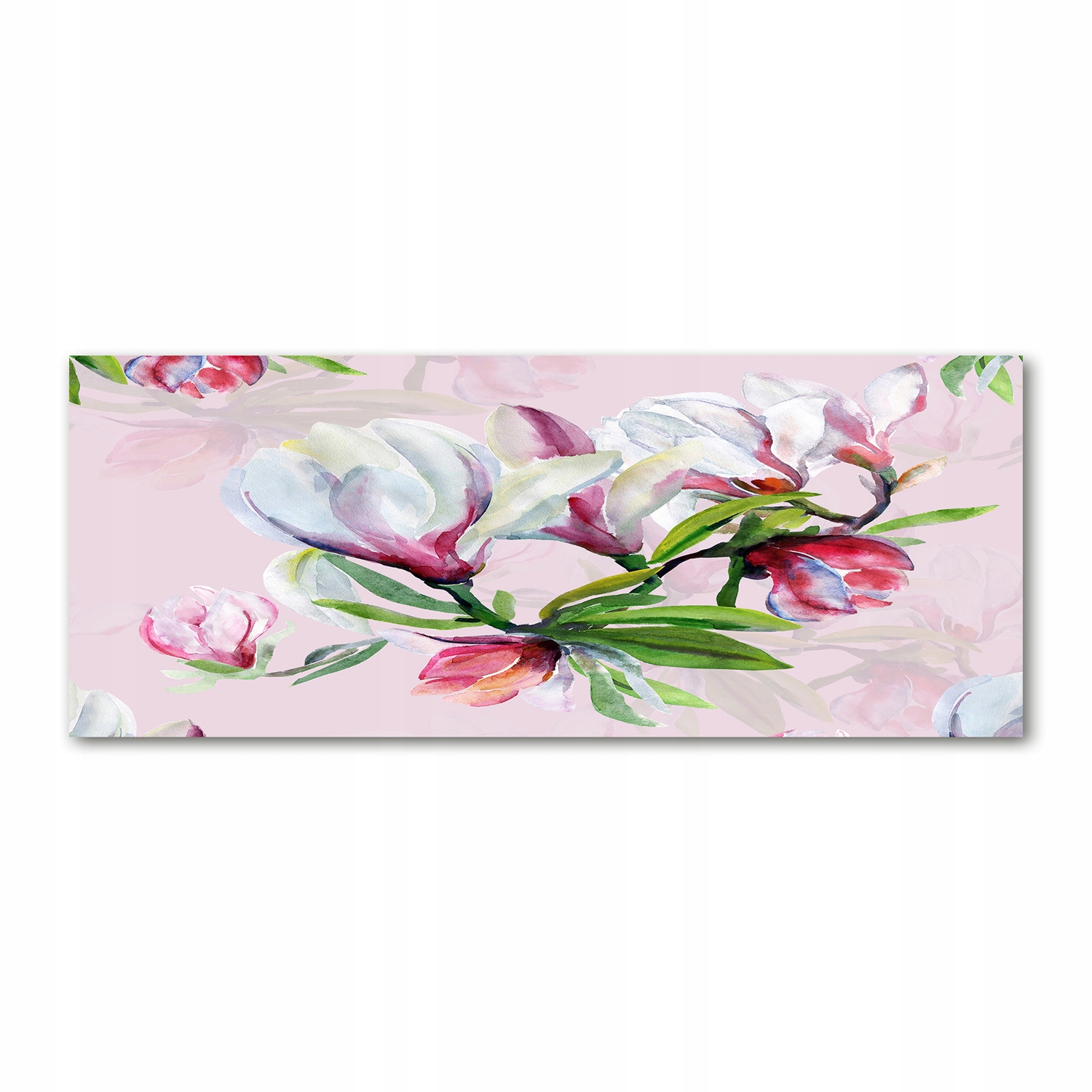 

Foto obraz akryl zdjęcie Kwiaty magnolii 125x50 cm