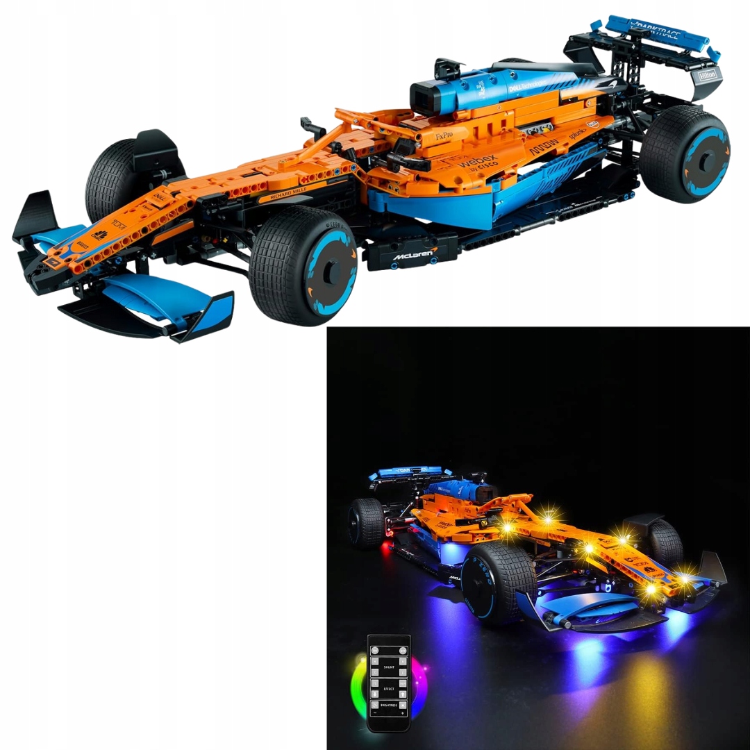 Kompatibilní sada světel pro Lego Technic 42141 McLaren F1