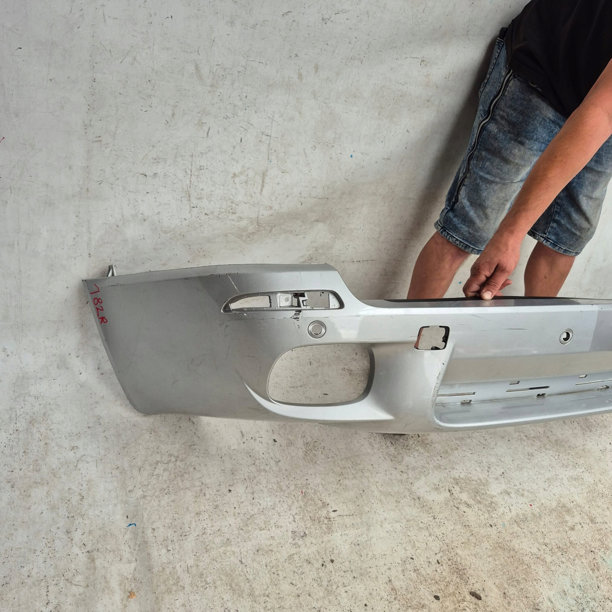 BMW X5 E70 06-13 m-packet bumper rear part rear PDC 8038275