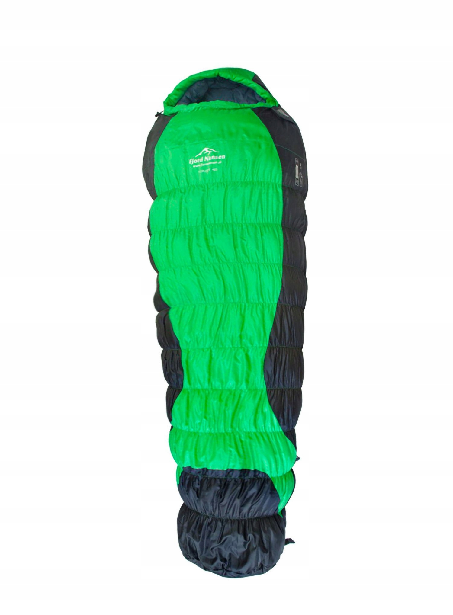 Syntetický spací pytel Fjord Nansen Torget Mid (178 cm) emerald/emerald