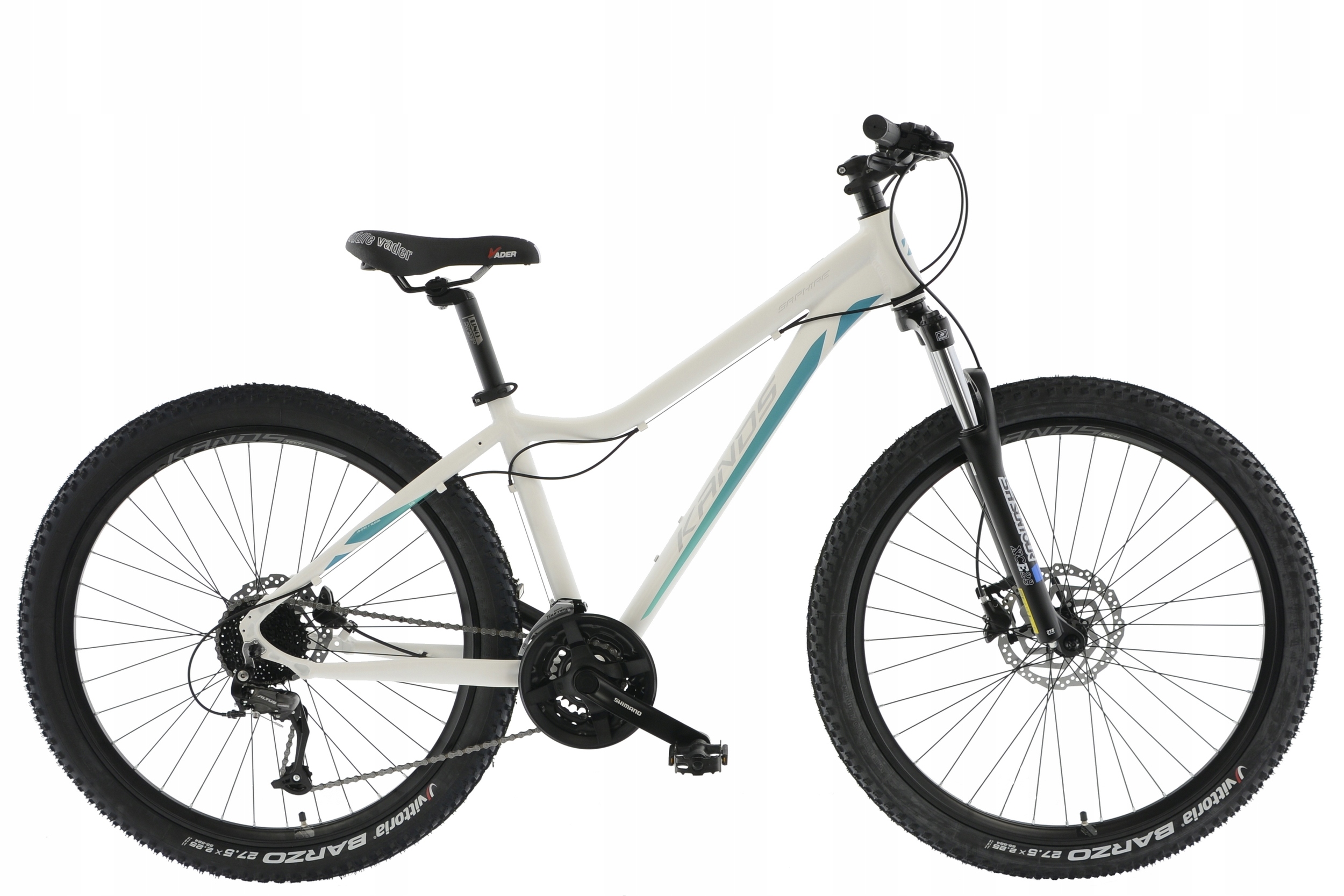 Rower MTB Kands 27,5 Saphire biał-turk 18