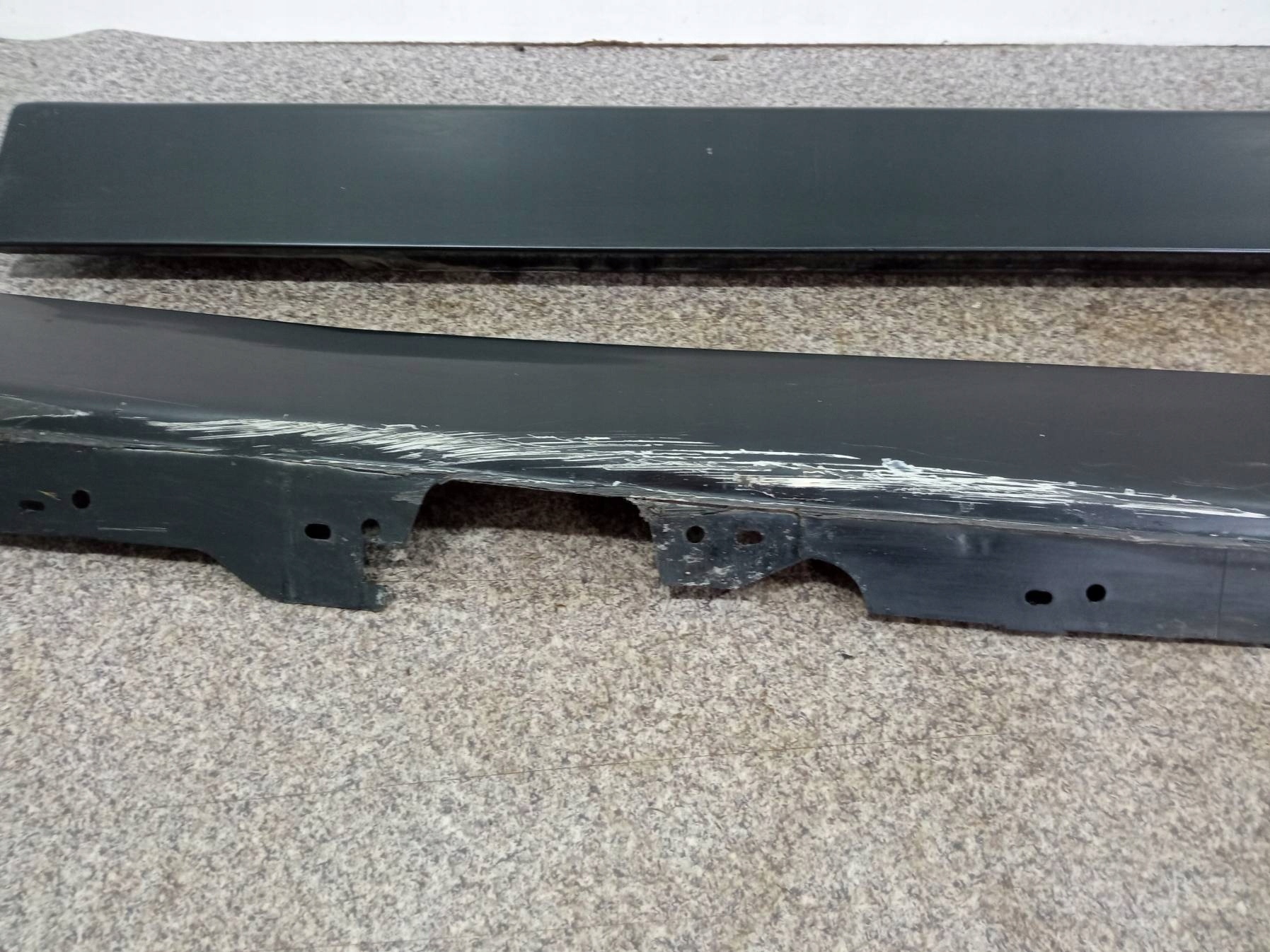 moulding threshold left right KOMPLET black Bmw Seria 1 II (2011-2019 ) F20