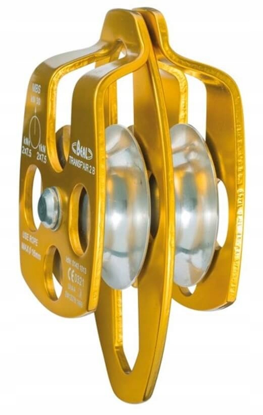 Bloczek wspinaczkowy podwójny Beal Transf'Air BMP2