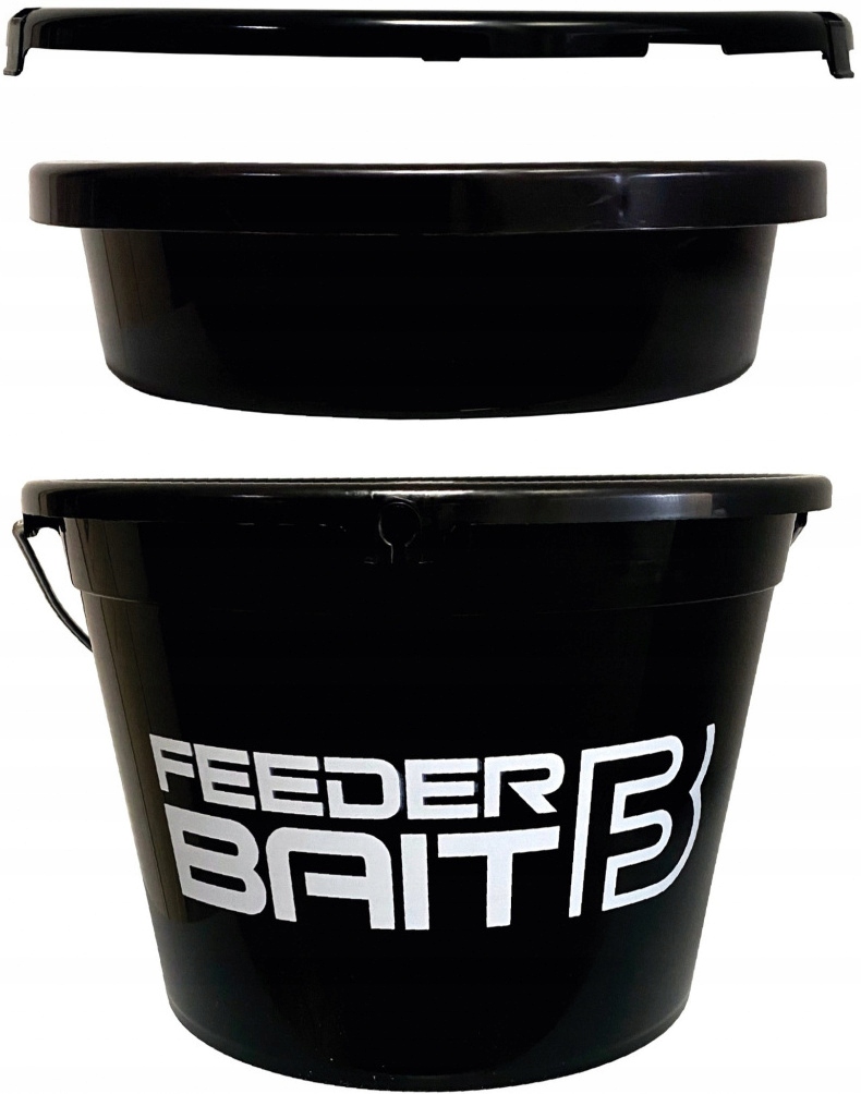 

Wiadro Feeder Bait 13l Zestaw Miska Pokrywka