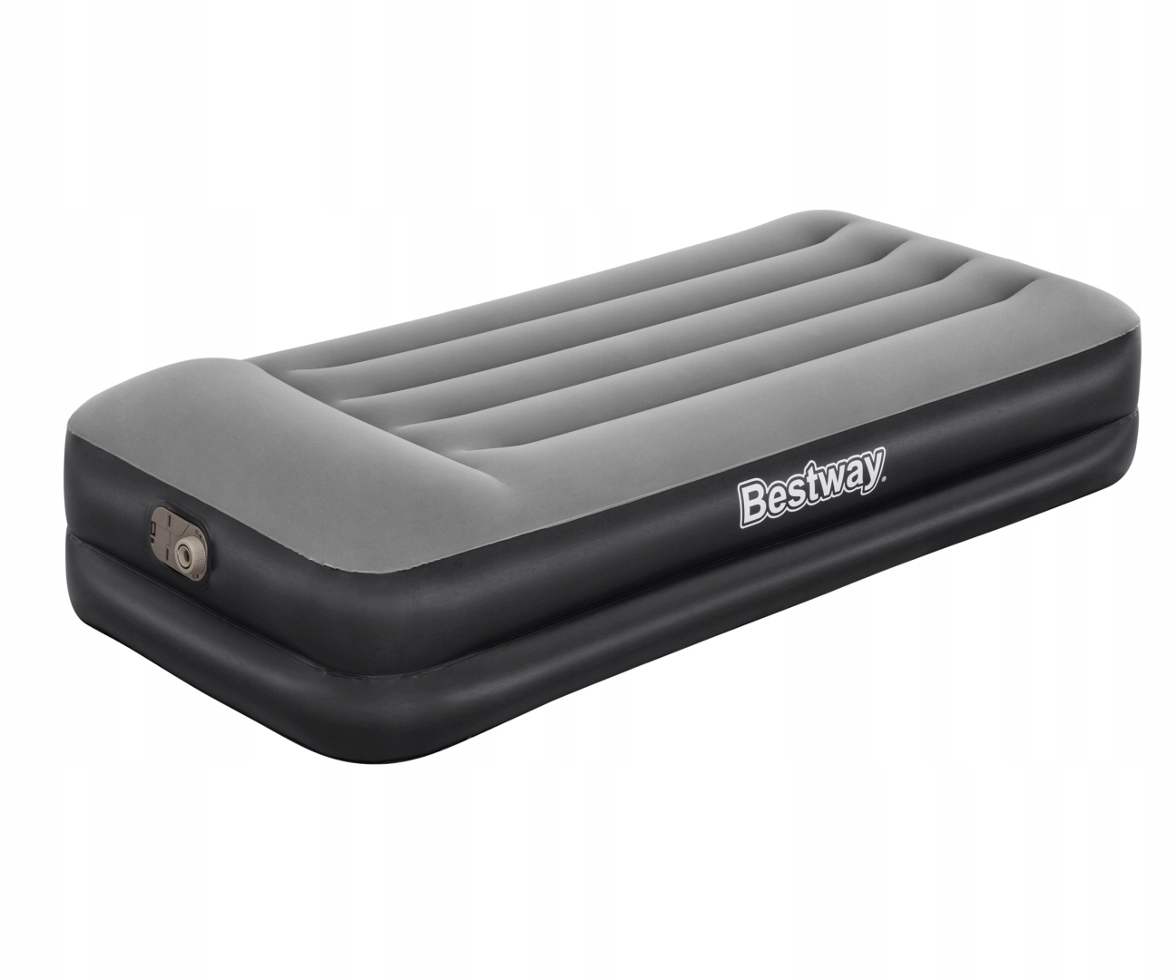 Bestway 67401 Materac dmuchany turystyczny z wbudowaną pompą powietrza Trit
